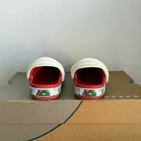 Rare Crocs x Super Mario Toddler Sandals - SZ 8 C - Picture 4 of 9